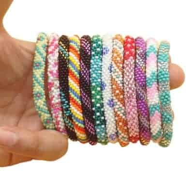 Random Selection of 12 pieces of Nepal Bracelets